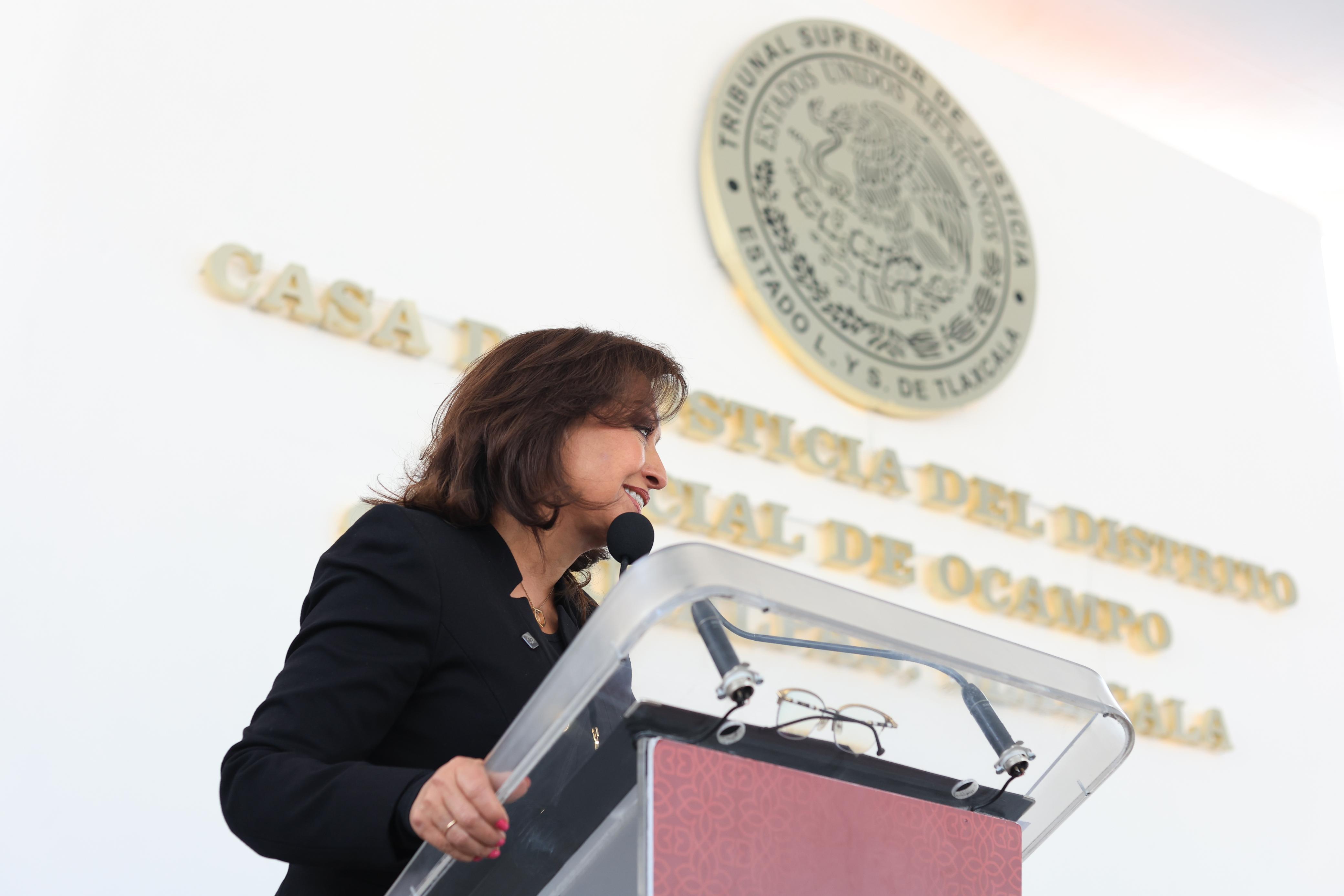 Destaca gobernadora Lorena Cuéllar compromiso con la justicia y la equidad